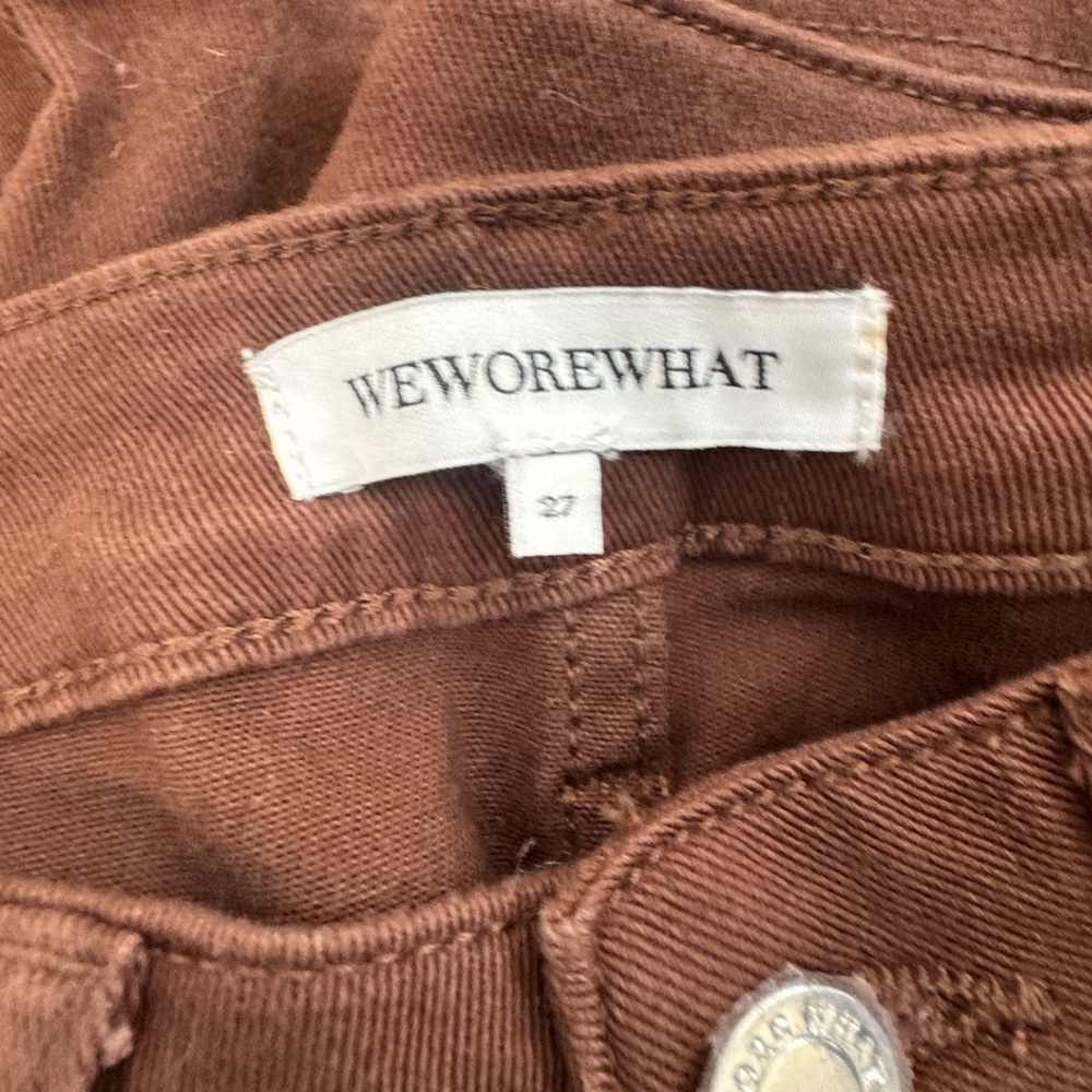 WeWoreWhat Women's Tan Jeans
